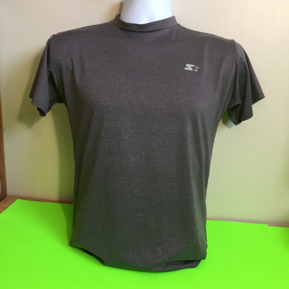 Starter boy’s short sleeves Gray Dri Star Top L